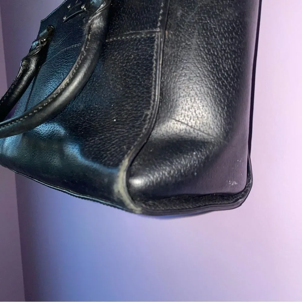 Kate Spade Grove Street Small Lana Satchel Black Leather Handbag